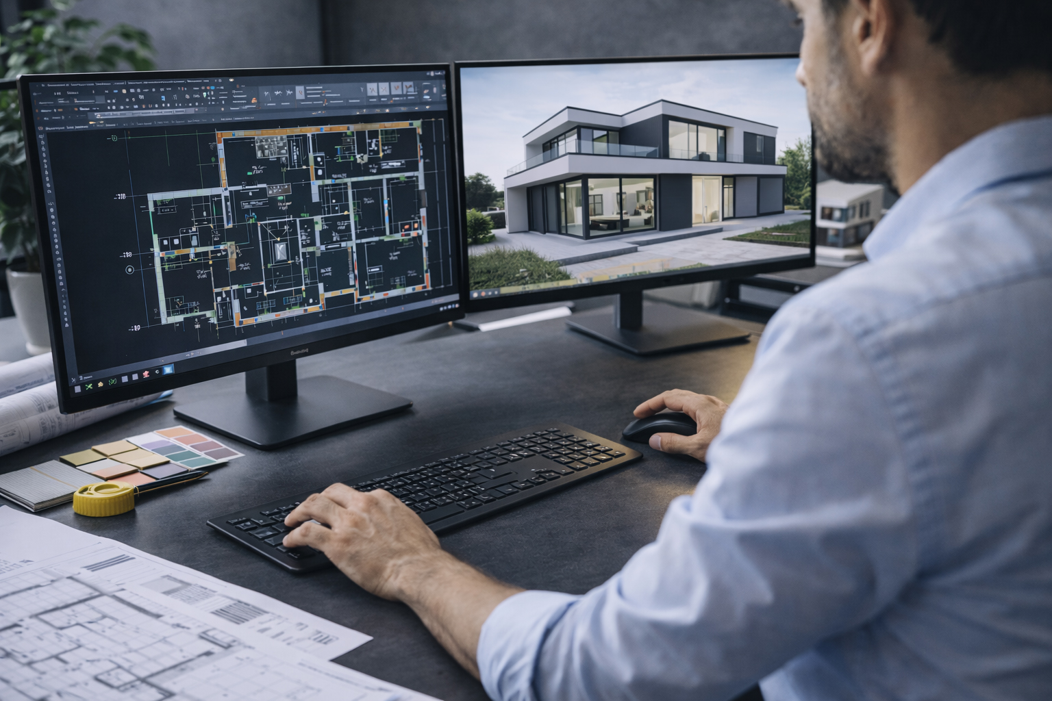 Élaboration de plans d’exécution précis et détaillés, intégrant l’ensemble des contraintes techniques afin d’assurer une réalisation fiable et maîtrisée du projet.